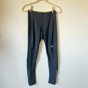 The North Face S Black Fleece Lined Fall Winter Running Walking Leggings Women